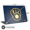 MLB Milwaukee Brewers - Solid Distressed Universal Laptop 14in (11.4 x 8.2in) Skin