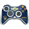 MLB Milwaukee Brewers - Solid Distressed Xbox 360 Wireless Controller Skin