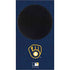 MLB Milwaukee Brewers - Solid Distressed Xbox Series S Console Skin