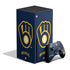 MLB Milwaukee Brewers - Solid Distressed Xbox Series X Bundle Skin