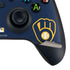 MLB Milwaukee Brewers - Solid Distressed Xbox Series X Controller Skin
