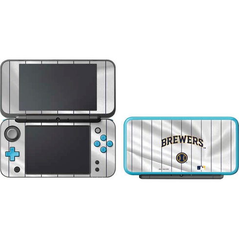 MLB Milwaukee Brewers Alternate/Away Jersey Nintendo 2DS XL (2017) Skin