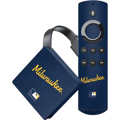 MLB Milwaukee Brewers Alternate/Away Jersey Amazon Fire TV Skin