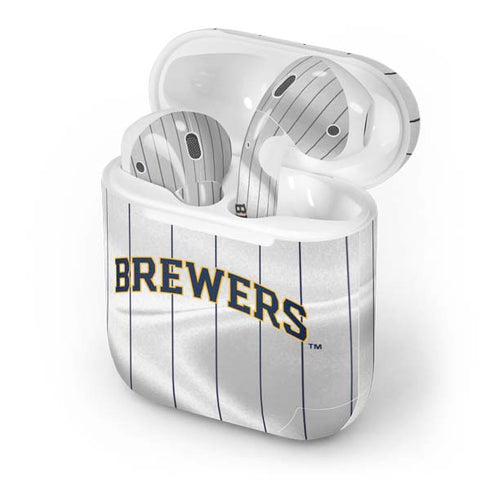 MLB Milwaukee Brewers Alternate/Away Jersey Apple AirPods Skin