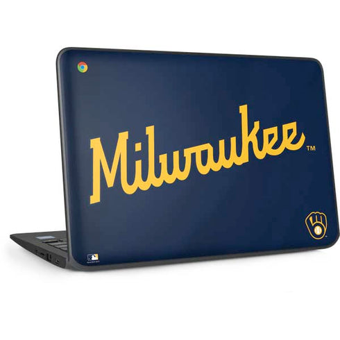MLB Milwaukee Brewers Alternate/Away Jersey HP Chromebook Skin