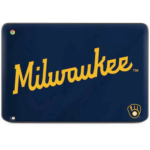 MLB Milwaukee Brewers Alternate/Away Jersey HP Chromebook Skin