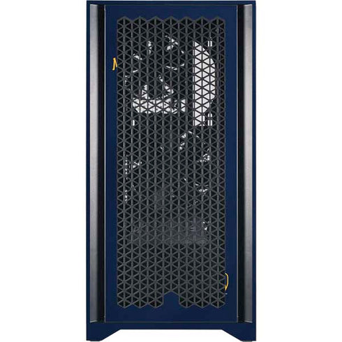 MLB Milwaukee Brewers Alternate/Away Jersey Corsair 4000D Tempered Glass Mid-Tower ATX Case Skin