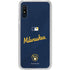 MLB Milwaukee Brewers Alternate/Away Jersey Galaxy A10e Clear Case