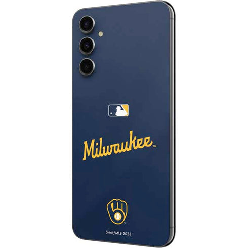 MLB Milwaukee Brewers Alternate/Away Jersey Galaxy A14 5G Skin