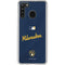 MLB Milwaukee Brewers Alternate/Away Jersey Galaxy A21 Clear Case