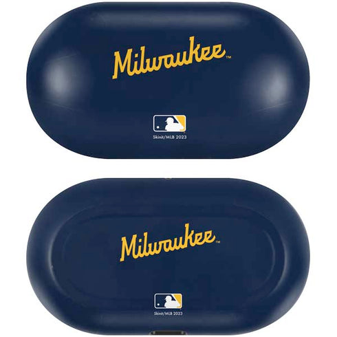 MLB Milwaukee Brewers Alternate/Away Jersey Galaxy Buds Skin