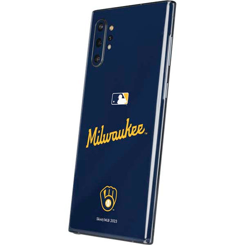 MLB Milwaukee Brewers Alternate/Away Jersey Galaxy Note 10 Plus Skin
