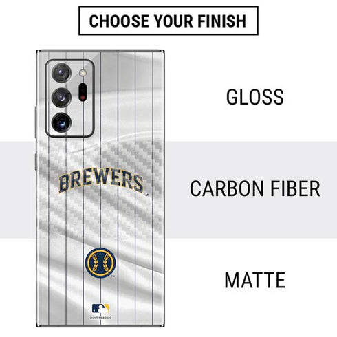 MLB Milwaukee Brewers Alternate/Away Jersey Galaxy Note20 Ultra 5G Skin