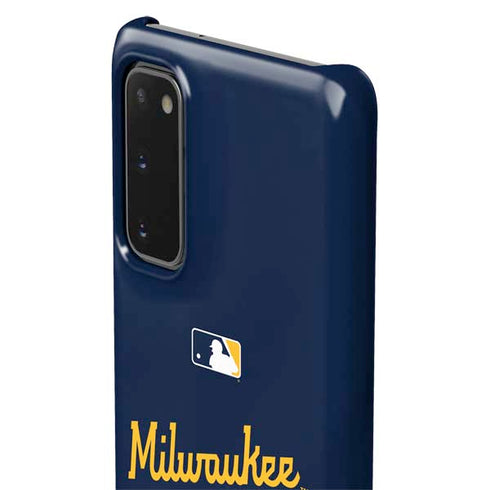 MLB Milwaukee Brewers Alternate/Away Jersey Galaxy S20 Lite Case