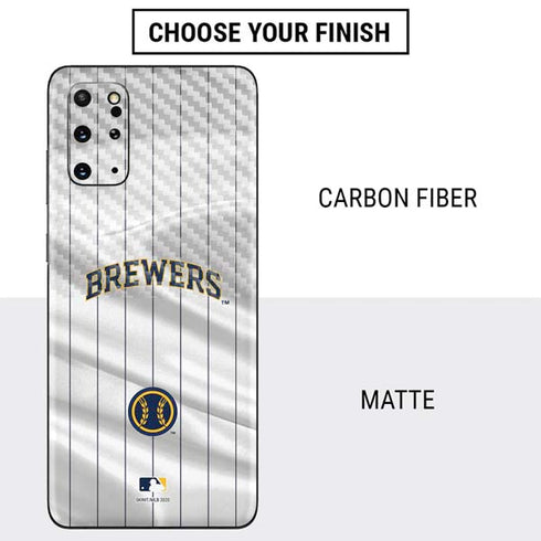 MLB Milwaukee Brewers Alternate/Away Jersey Galaxy S20 Plus Skin