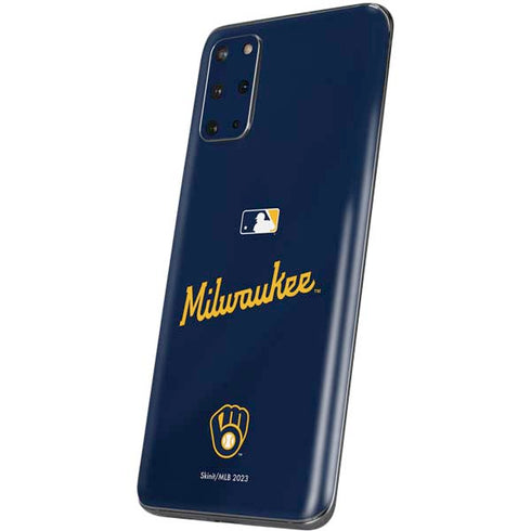 MLB Milwaukee Brewers Alternate/Away Jersey Galaxy S20 Plus Skin