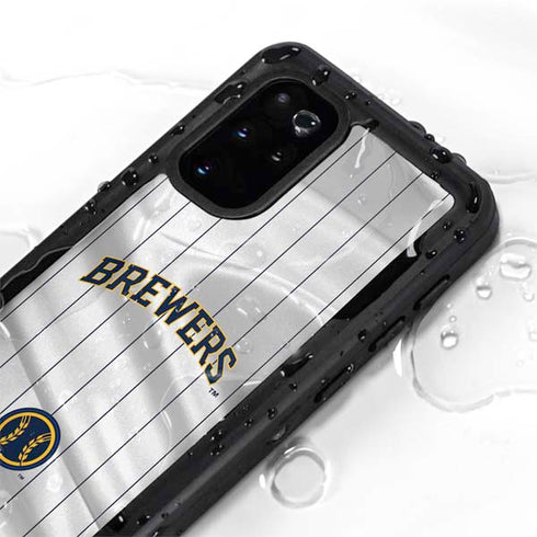 MLB Milwaukee Brewers Alternate/Away Jersey Galaxy S20 Plus Waterproof Case