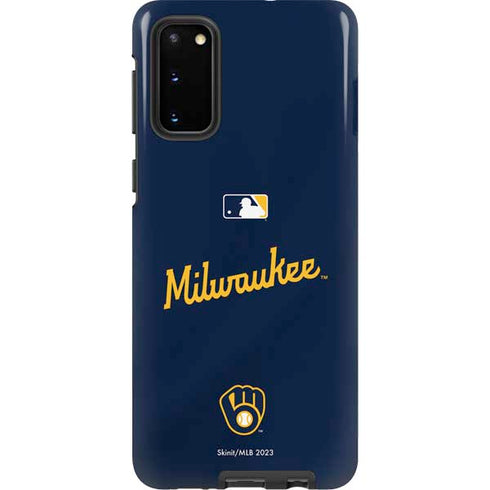 MLB Milwaukee Brewers Alternate/Away Jersey Galaxy S20 Pro Case
