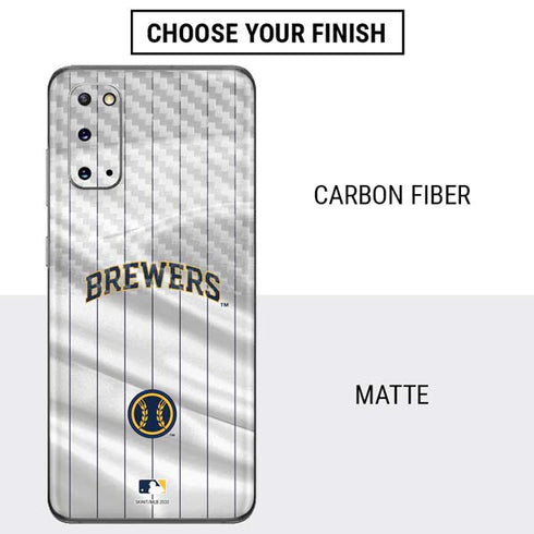 MLB Milwaukee Brewers Alternate/Away Jersey Galaxy S20 Skin