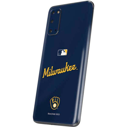 MLB Milwaukee Brewers Alternate/Away Jersey Galaxy S20 Skin