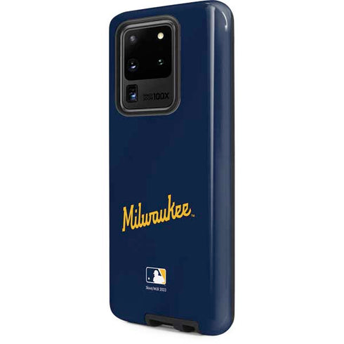 MLB Milwaukee Brewers Alternate/Away Jersey Galaxy S20 Ultra 5G Pro Case