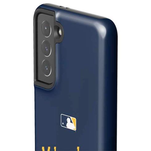 MLB Milwaukee Brewers Alternate/Away Jersey Galaxy S21 5G Pro Case