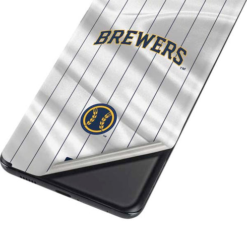 MLB Milwaukee Brewers Alternate/Away Jersey Galaxy S21 Plus 5G Skin