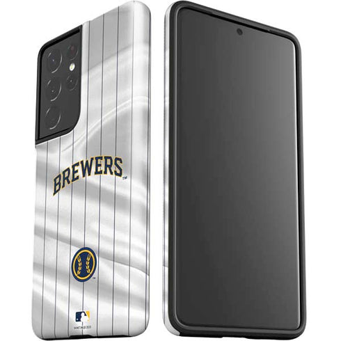 MLB Milwaukee Brewers Alternate/Away Jersey Galaxy S21 Ultra 5G Pro Case