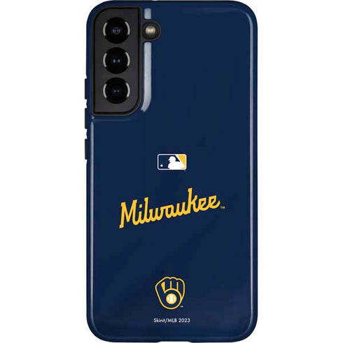 MLB Milwaukee Brewers Alternate/Away Jersey Galaxy S22 Plus Pro Case