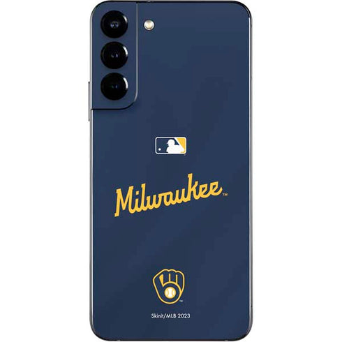 MLB Milwaukee Brewers Alternate/Away Jersey Galaxy S22 Plus Skin