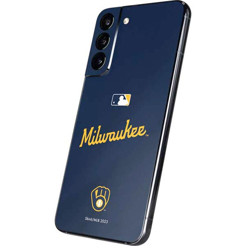MLB Milwaukee Brewers Alternate/Away Jersey Galaxy S22 Plus Skin