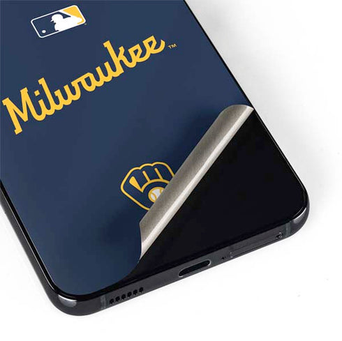 MLB Milwaukee Brewers Alternate/Away Jersey Galaxy S22 Skin