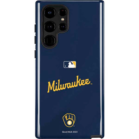 MLB Milwaukee Brewers Alternate/Away Jersey Galaxy S22 Ultra Pro Case