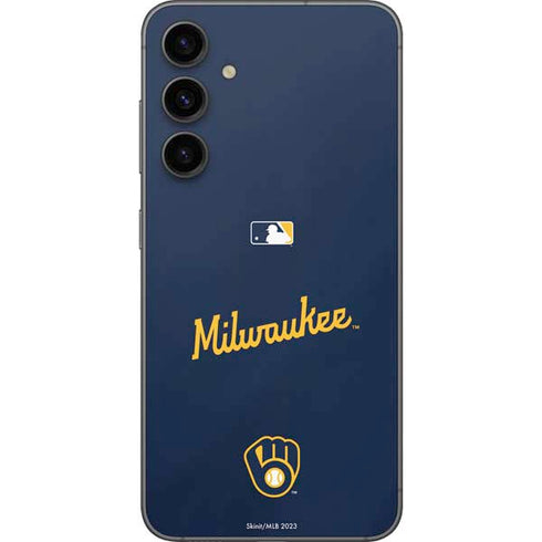 MLB Milwaukee Brewers Alternate/Away Jersey Galaxy S23 FE Skin