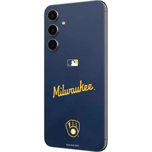 MLB Milwaukee Brewers Alternate/Away Jersey Galaxy S23 FE Skin