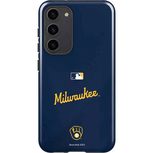 MLB Milwaukee Brewers Alternate/Away Jersey Galaxy S23 Plus Pro Case
