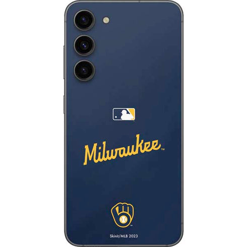 MLB Milwaukee Brewers Alternate/Away Jersey Galaxy S23 Plus Skin