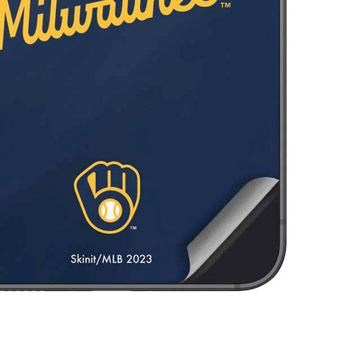 MLB Milwaukee Brewers Alternate/Away Jersey Galaxy S23 Plus Skin