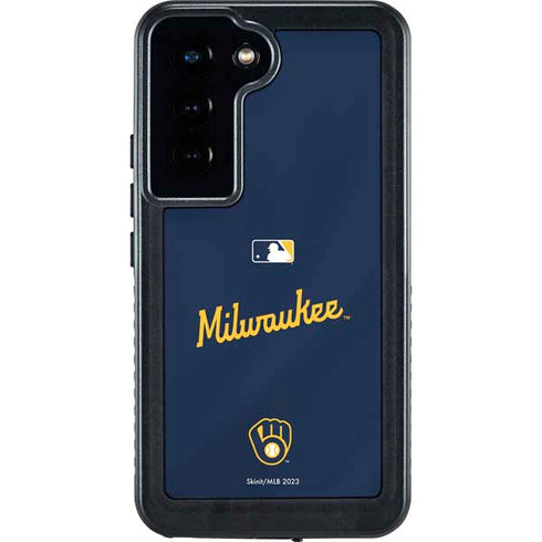 MLB Milwaukee Brewers Alternate/Away Jersey Galaxy S23 Waterproof Case