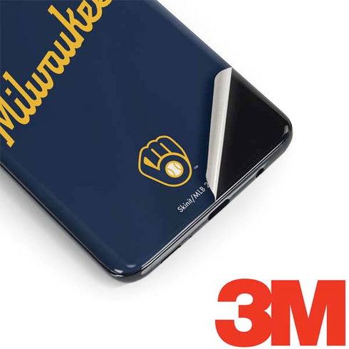 MLB Milwaukee Brewers Alternate/Away Jersey Galaxy S9 Plus Skin
