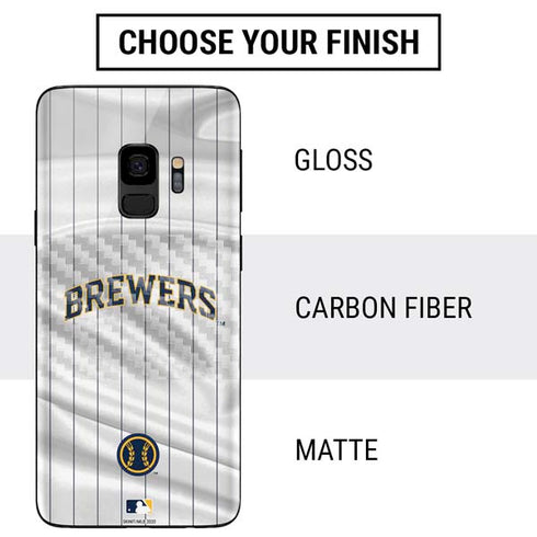 MLB Milwaukee Brewers Alternate/Away Jersey Galaxy S9 Skin