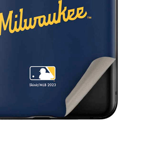 MLB Milwaukee Brewers Alternate/Away Jersey Galaxy Z Flip Skin