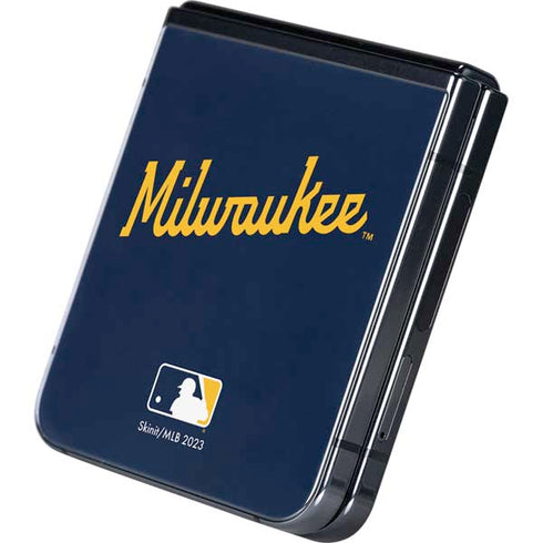 MLB Milwaukee Brewers Alternate/Away Jersey Galaxy Z Flip5 5G Skin