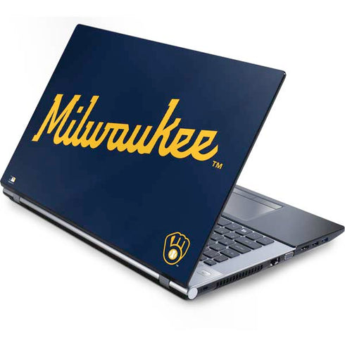 MLB Milwaukee Brewers Alternate/Away Jersey Generic Laptop Skin