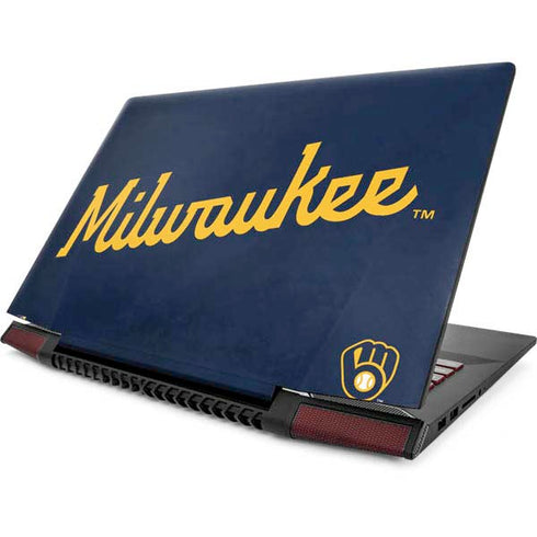 MLB Milwaukee Brewers Alternate/Away Jersey Lenovo IdeaPad Skin
