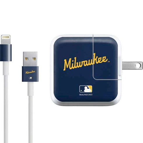 MLB Milwaukee Brewers Alternate/Away Jersey iPad Charger (10W USB) Skin