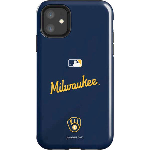 MLB Milwaukee Brewers Alternate/Away Jersey iPhone 11 Impact Case