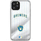 MLB Milwaukee Brewers Alternate/Away Jersey iPhone 11 Pro Clear Case