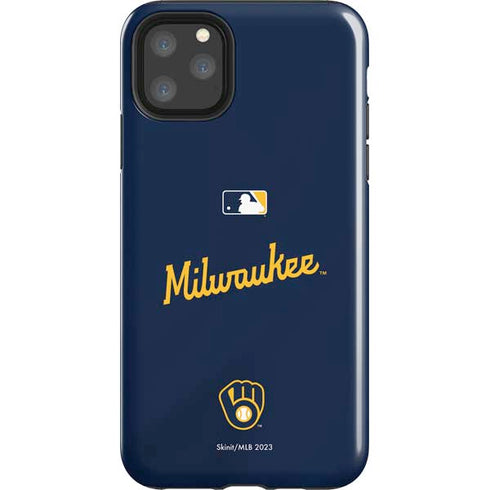 MLB Milwaukee Brewers Alternate/Away Jersey iPhone 11 Pro Max Impact Case