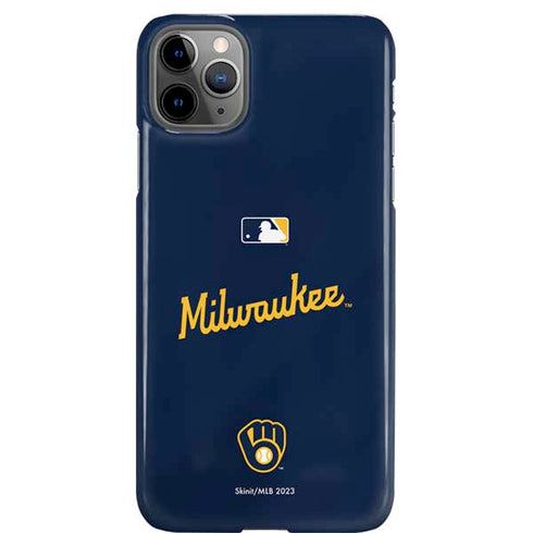 MLB Milwaukee Brewers Alternate/Away Jersey iPhone 11 Pro Max Lite Case